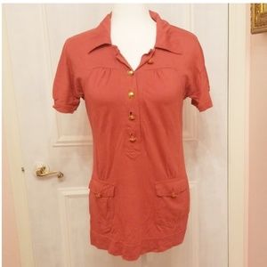 MARC JACOBS pink polo